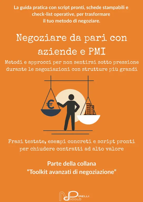 Negoziazione per Freelance #06 - Negoziare a par con l PMI