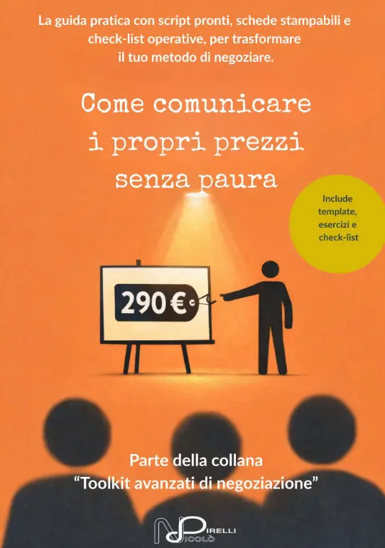 Negoziazione per Freelance #08 - Come comunicare i propri prezzi senza paura